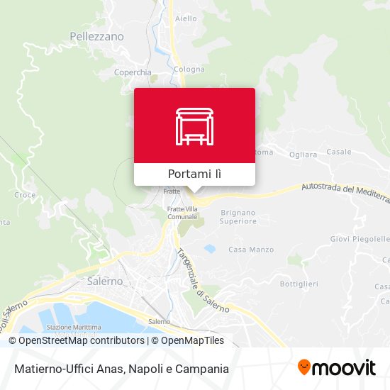 Mappa Matierno-Uffici Anas