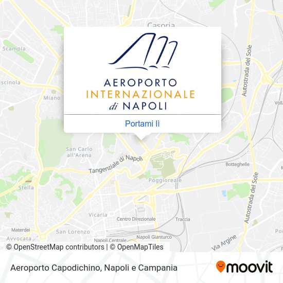 Mappa Aeroporto Capodichino