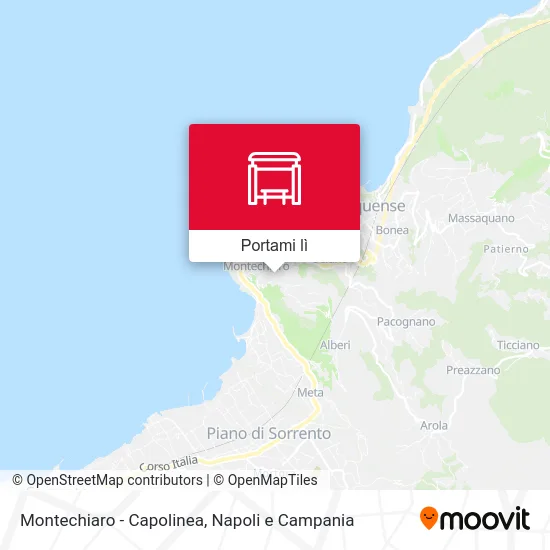 Mappa Montechiaro - Capolinea