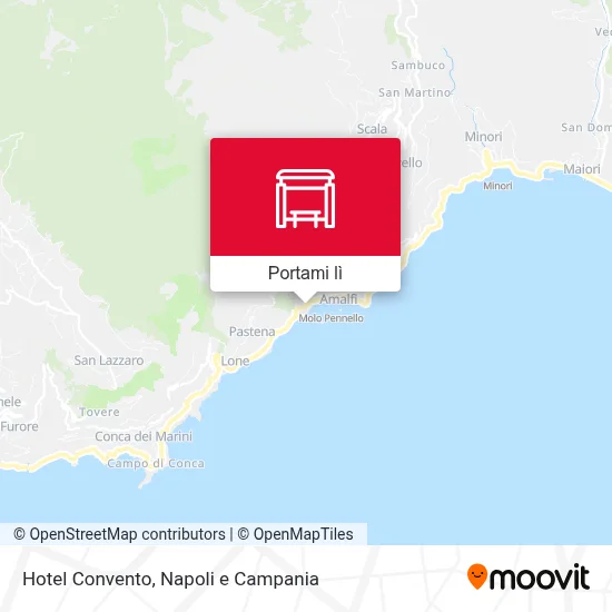 Mappa Hotel Convento