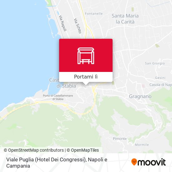 Mappa Viale Puglia (Hotel Dei Congressi)