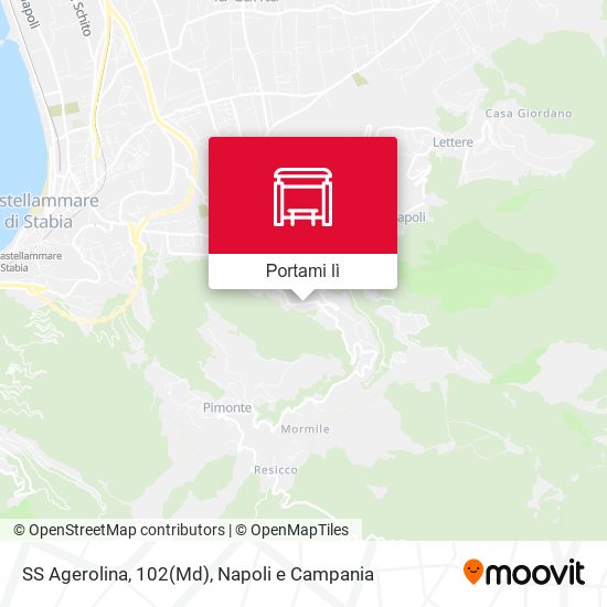 Mappa SS Agerolina, 102(Md)