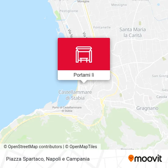 Mappa Piazza Spartaco