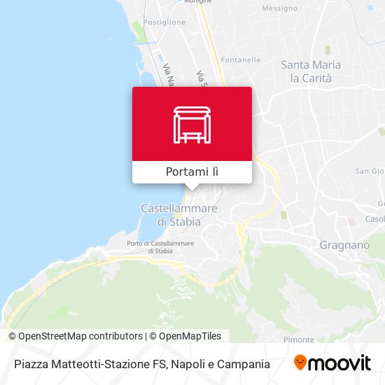 Mappa Piazza Matteotti-Stazione FS