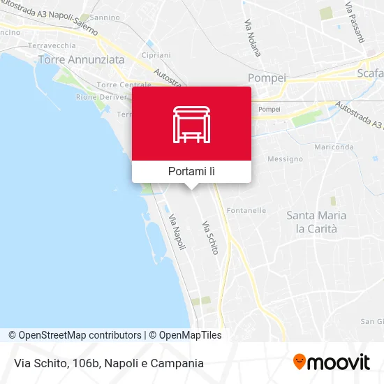 Mappa Via Schito, 106b