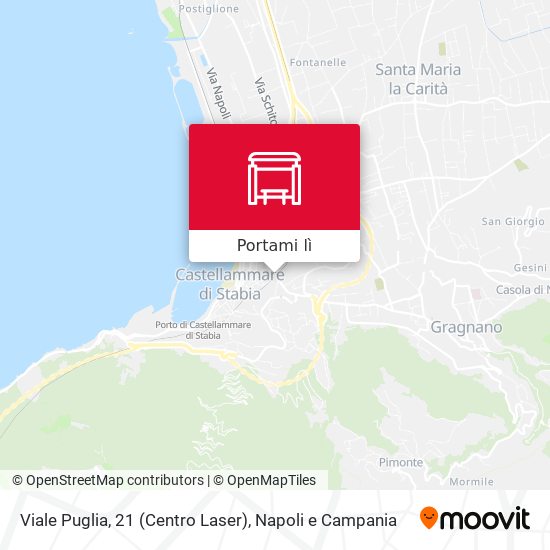 Mappa Viale Puglia, 21 (Centro Laser)