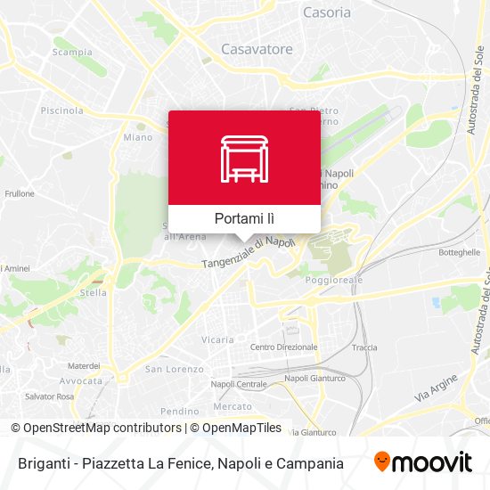 Mappa Briganti - Piazzetta La Fenice