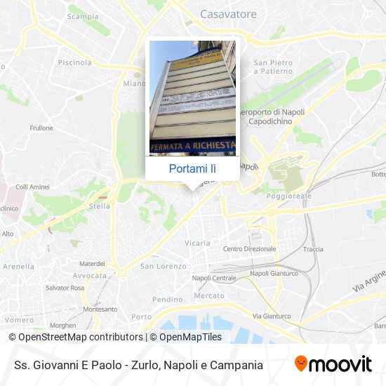 Mappa Ss. Giovanni E Paolo - Zurlo