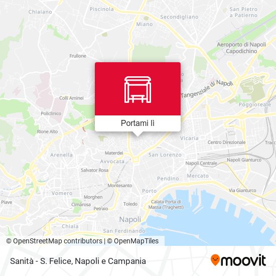 Mappa Sanità - S. Felice