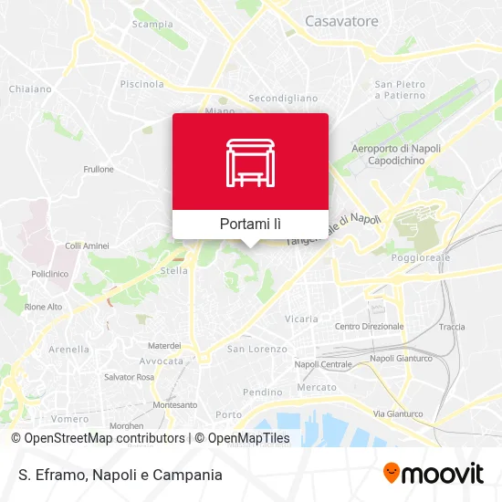 Mappa S. Eframo
