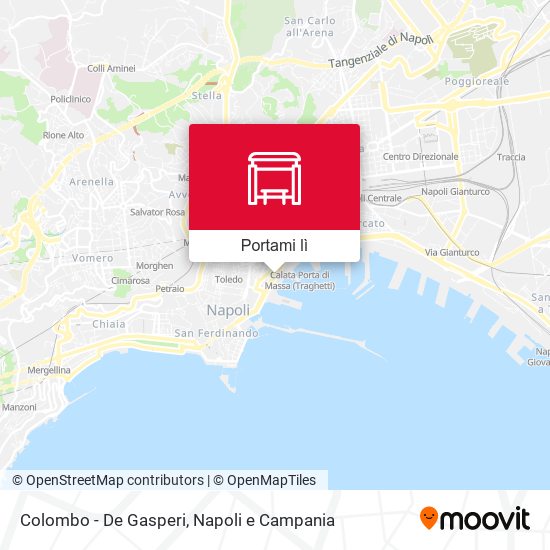 Mappa Colombo - De Gasperi