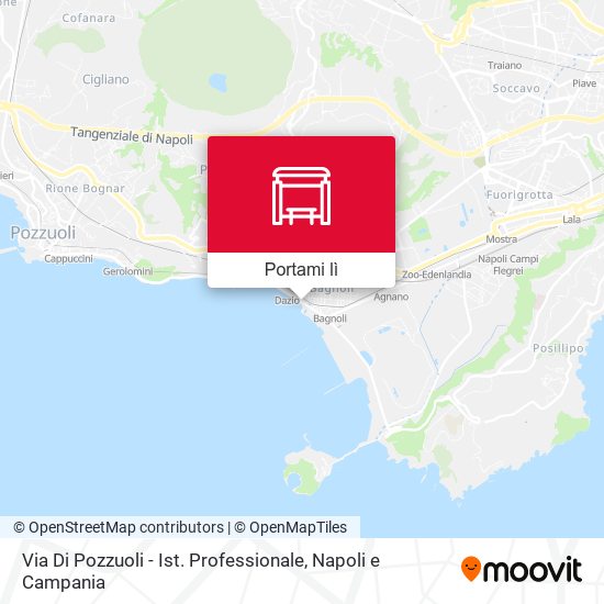 Mappa Via Di Pozzuoli - Ist. Professionale