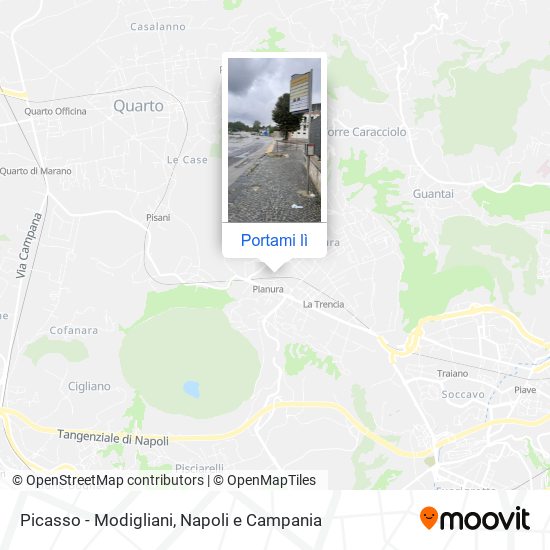 Mappa Picasso - Modigliani