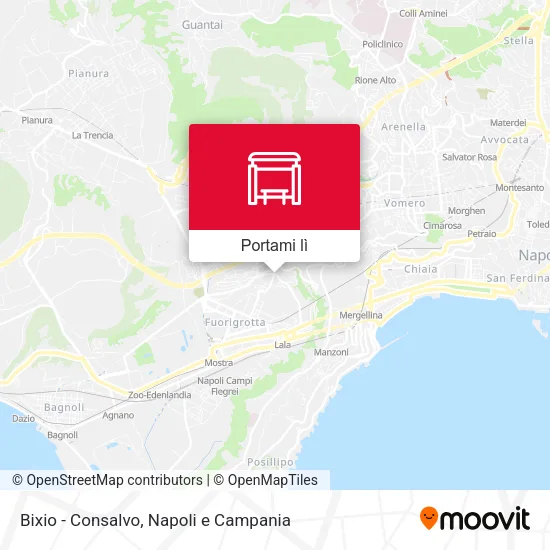 Mappa Bixio - Consalvo
