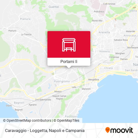 Mappa Caravaggio - Loggetta
