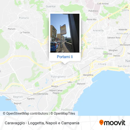 Mappa Caravaggio - Loggetta