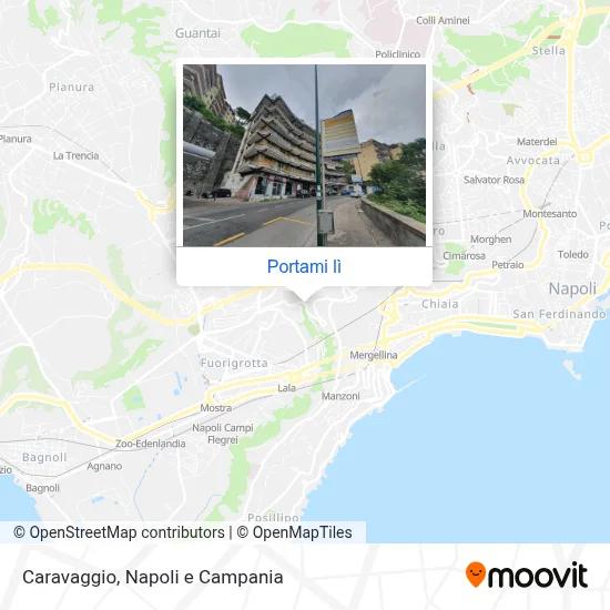 Mappa Caravaggio