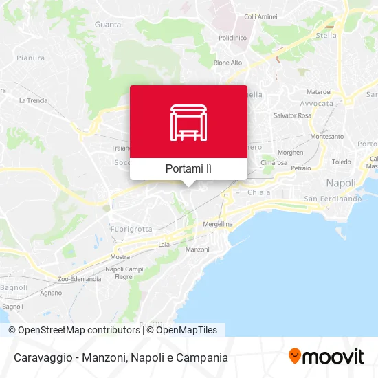 Mappa Caravaggio - Manzoni