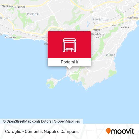 Mappa Coroglio - Cementir