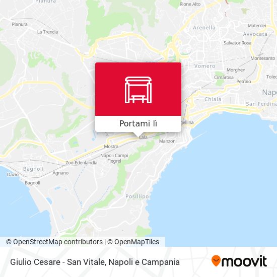 Mappa Giulio Cesare - San Vitale
