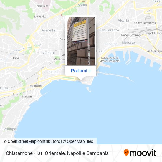 Mappa Chiatamone - Ist. Orientale
