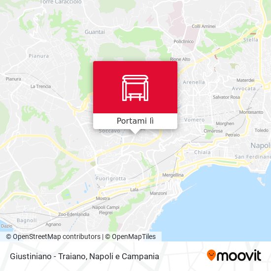Mappa Giustiniano - Traiano