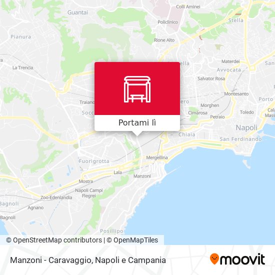 Mappa Manzoni - Caravaggio