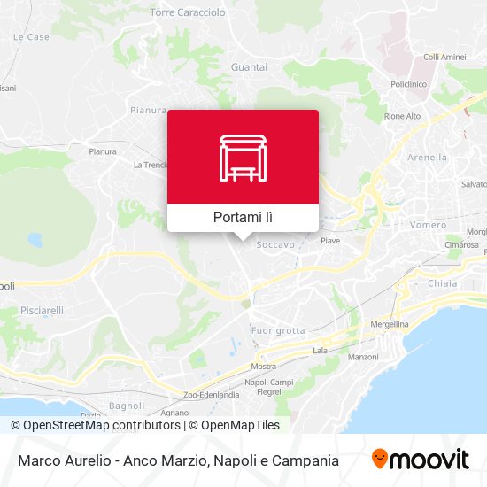Mappa Marco Aurelio - Anco Marzio
