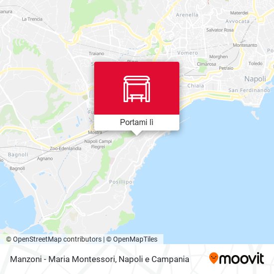 Mappa Manzoni - Maria Montessori