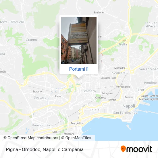 Mappa Pigna - Omodeo