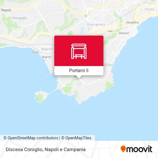 Mappa Discesa Coroglio