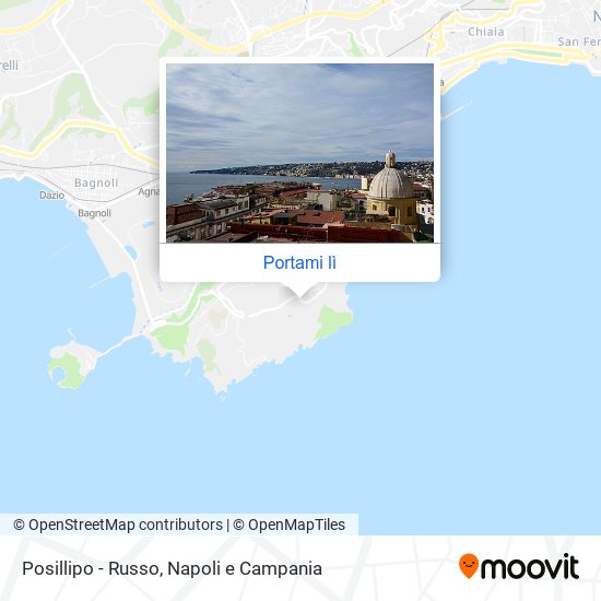 Mappa Posillipo - Russo