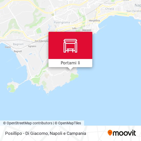 Mappa Posillipo - Di Giacomo