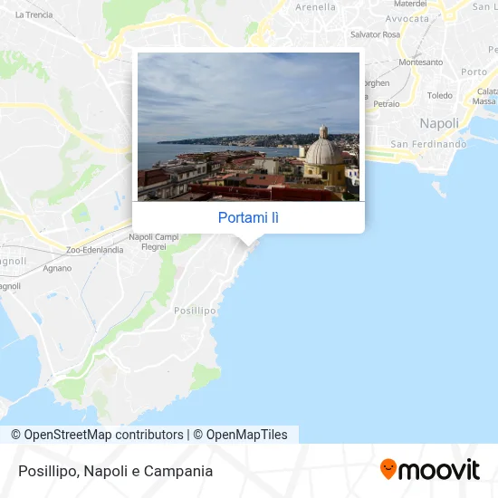 Mappa Posillipo