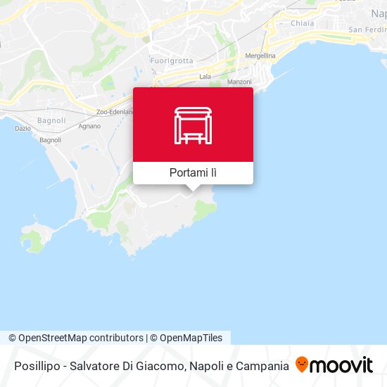 Mappa Posillipo - Salvatore Di Giacomo