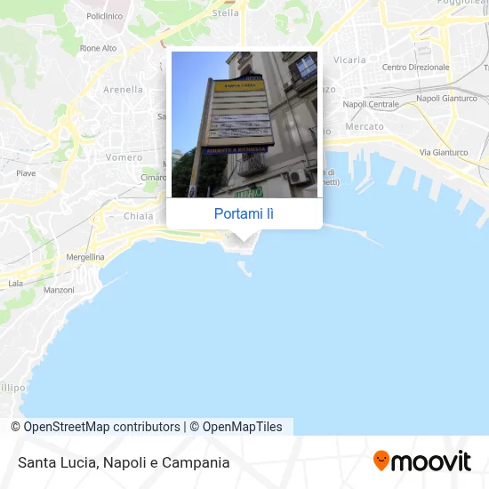 Mappa Santa Lucia