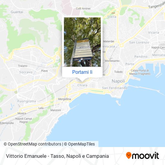 Mappa Vittorio Emanuele - Tasso