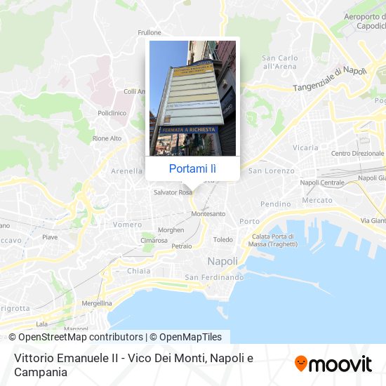 Mappa Vittorio Emanuele II - Vico Dei Monti