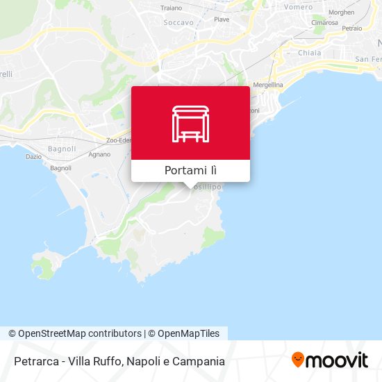 Mappa Petrarca - Villa Ruffo