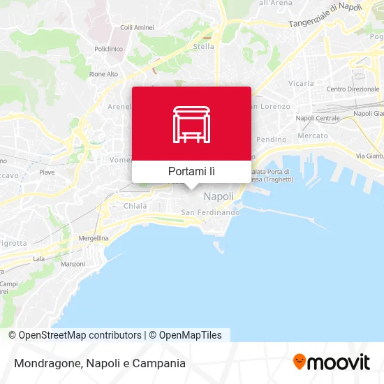 Mappa Mondragone