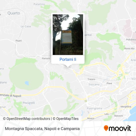 Mappa Montagna Spaccata