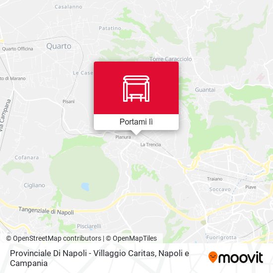 Mappa Provinciale Di Napoli - Villaggio Caritas