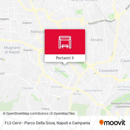 Mappa F.Lli Cervi - Parco Della Gioia