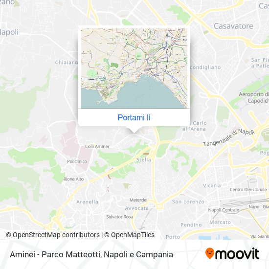Mappa Aminei - Parco Matteotti