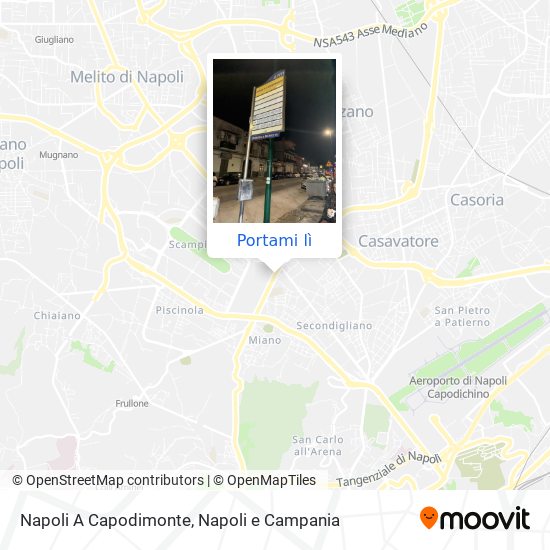 Mappa Napoli A Capodimonte