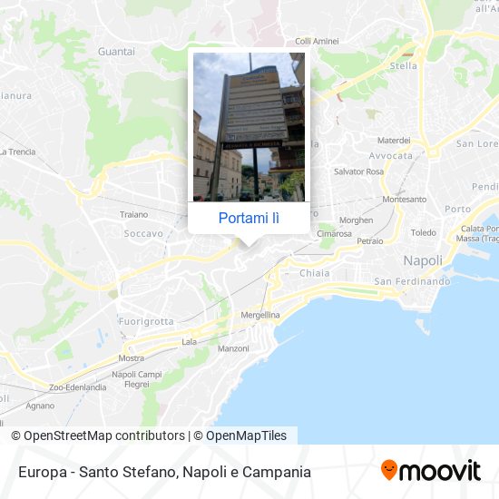 Mappa Europa - Santo Stefano