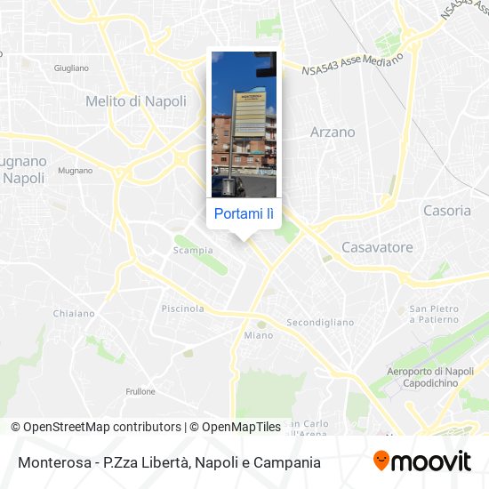 Mappa Monterosa - P.Zza Libertà
