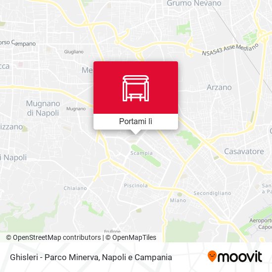 Mappa Ghisleri - Parco Minerva