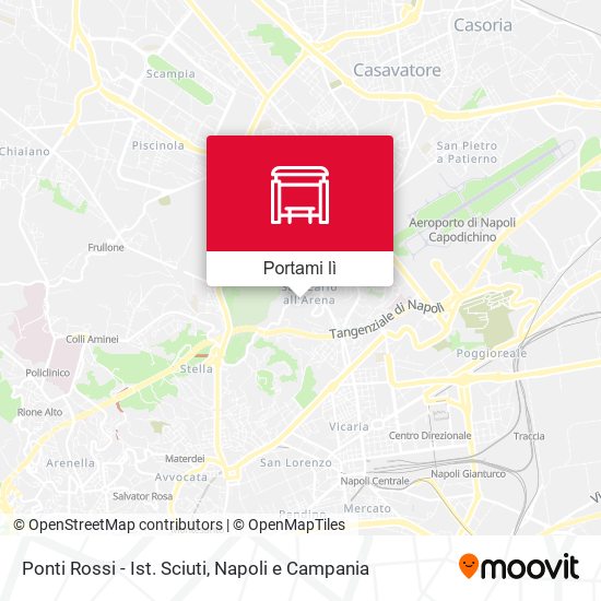 Mappa Ponti Rossi - Ist. Sciuti