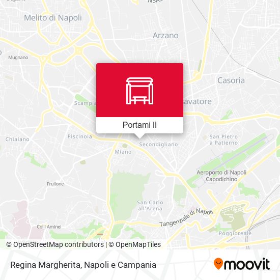Mappa Regina Margherita